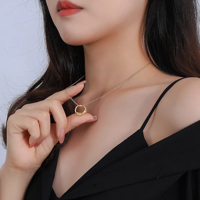 MONI JEWELLERY S925 Silver Necklaces Women's-3