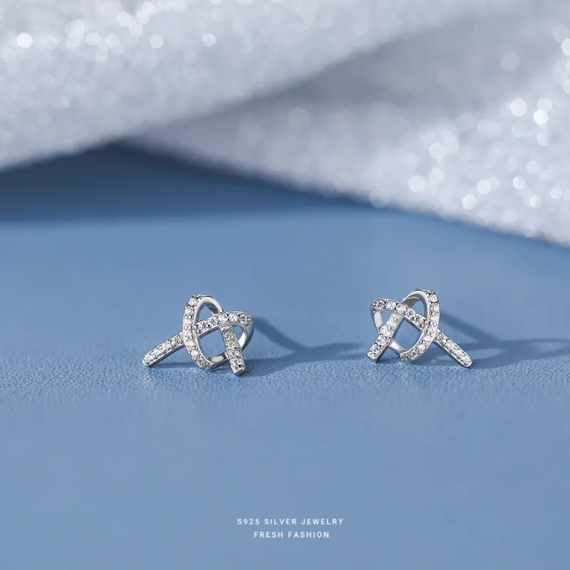 MONI JEWELLERY S925 Sterling Silver Stud Earrings Women's-6