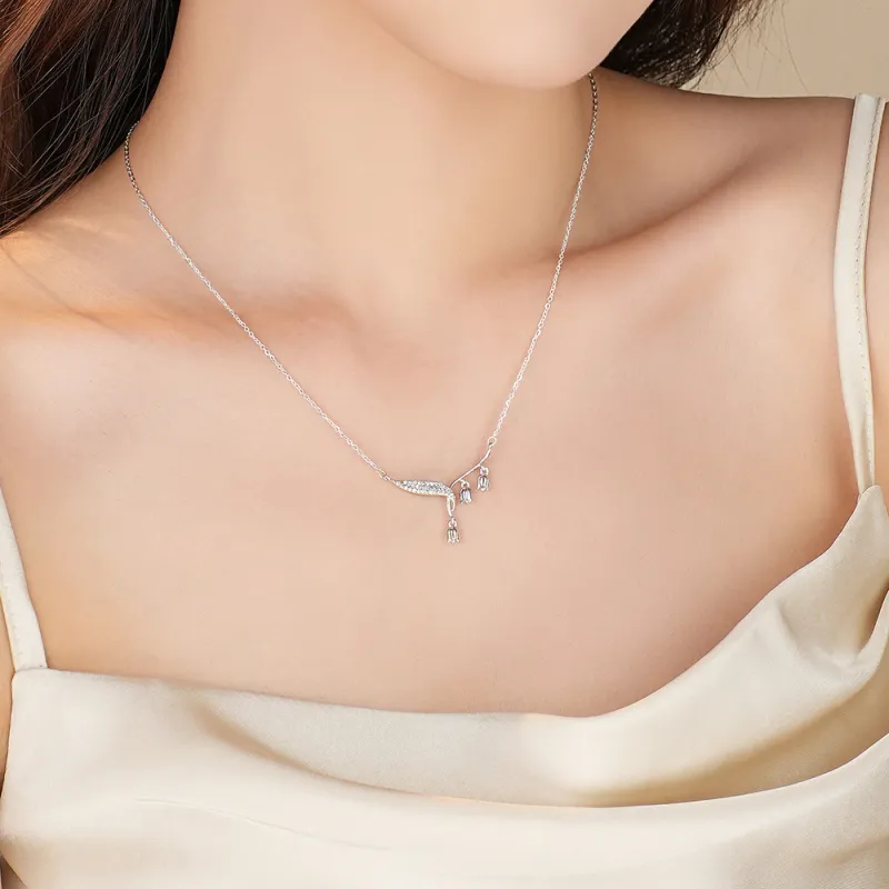 MONI JEWELLERY S925 Silver Necklaces Women's-2