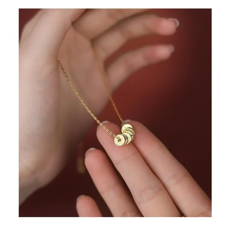 MONI JEWELLERY S999 Silver Necklaces Women's-1