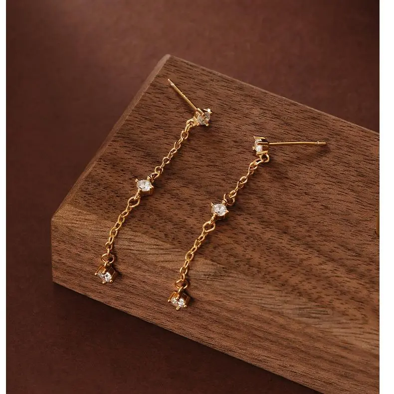 MONI JEWELLERY S925 Silver Earrings Women's-5
