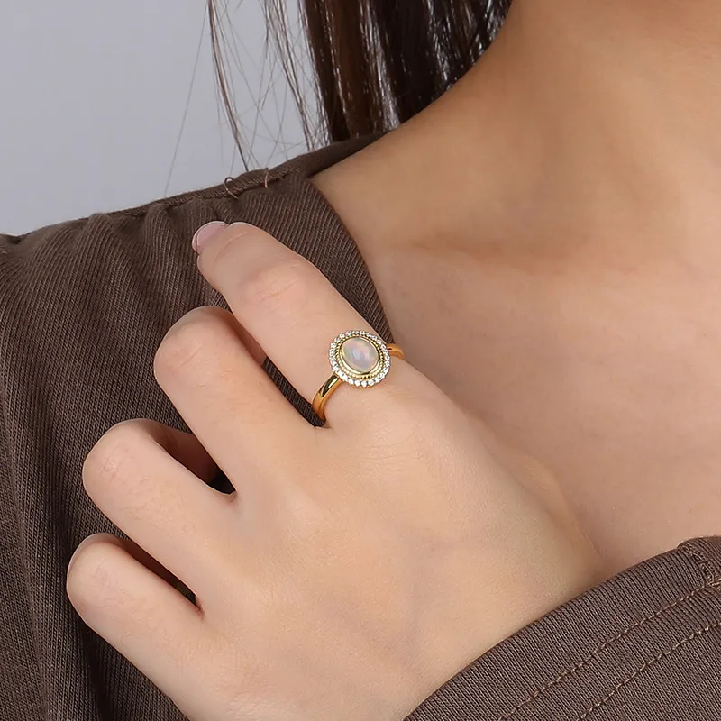 MONI JEWELLERY S925 Silver Rings Women's-4