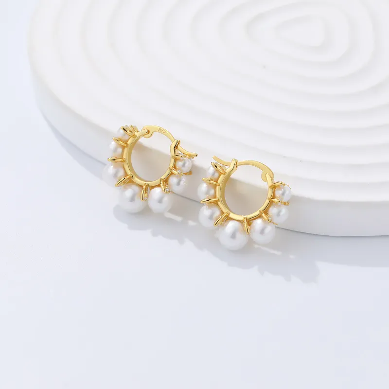 MONI JEWELLERY S925 Silver Earrings Women's-2