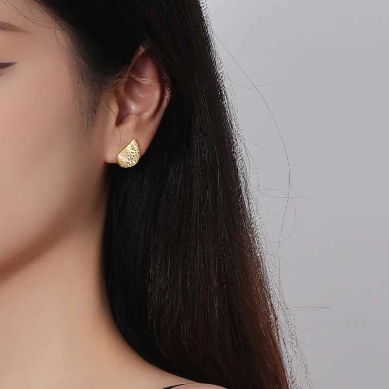 MONI JEWELLERY S925 Silver Stud Earrings Women's-3