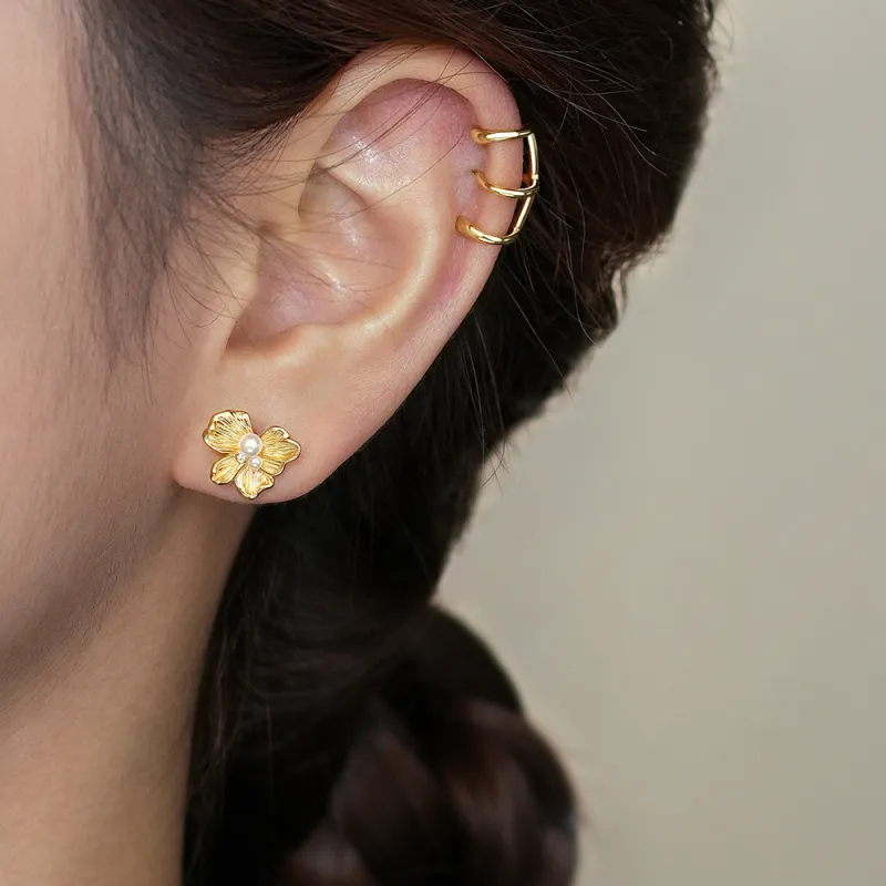 MONI JEWELLERY S925 Silver Clip On Earrings Women's-1