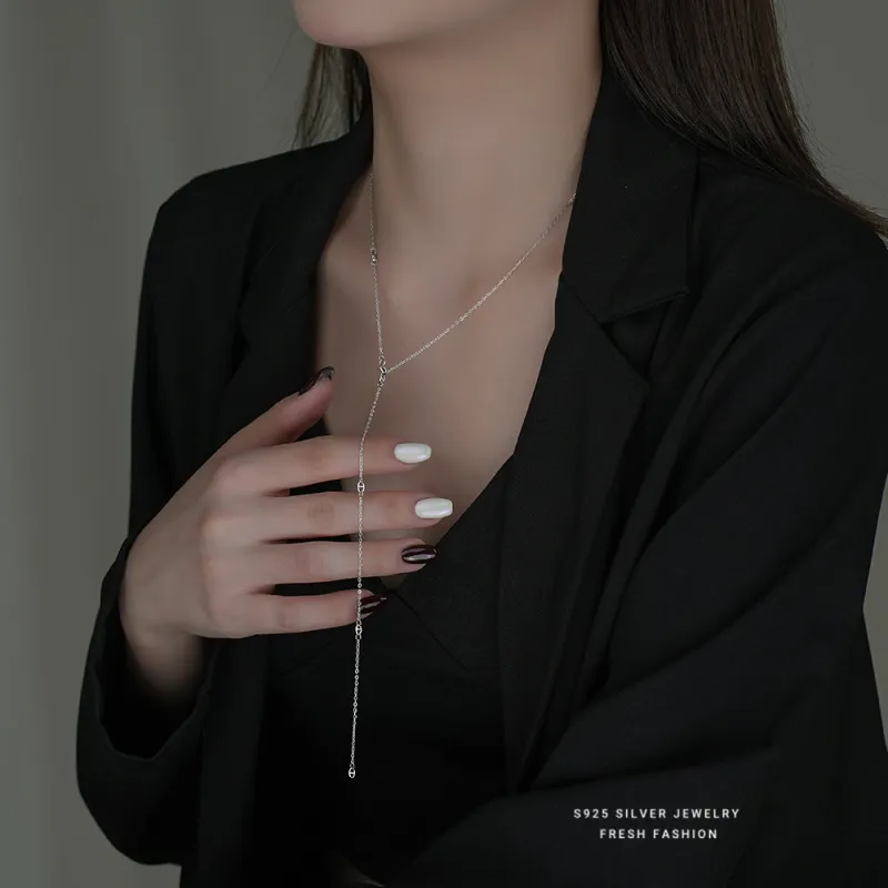 MONI JEWELLERY S925 Sterling Silver Necklaces Women's-5