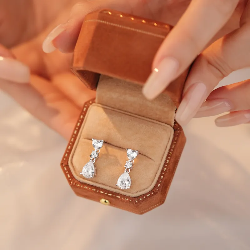 MONI JEWELLERY S925 Silver Earrings Women's-3
