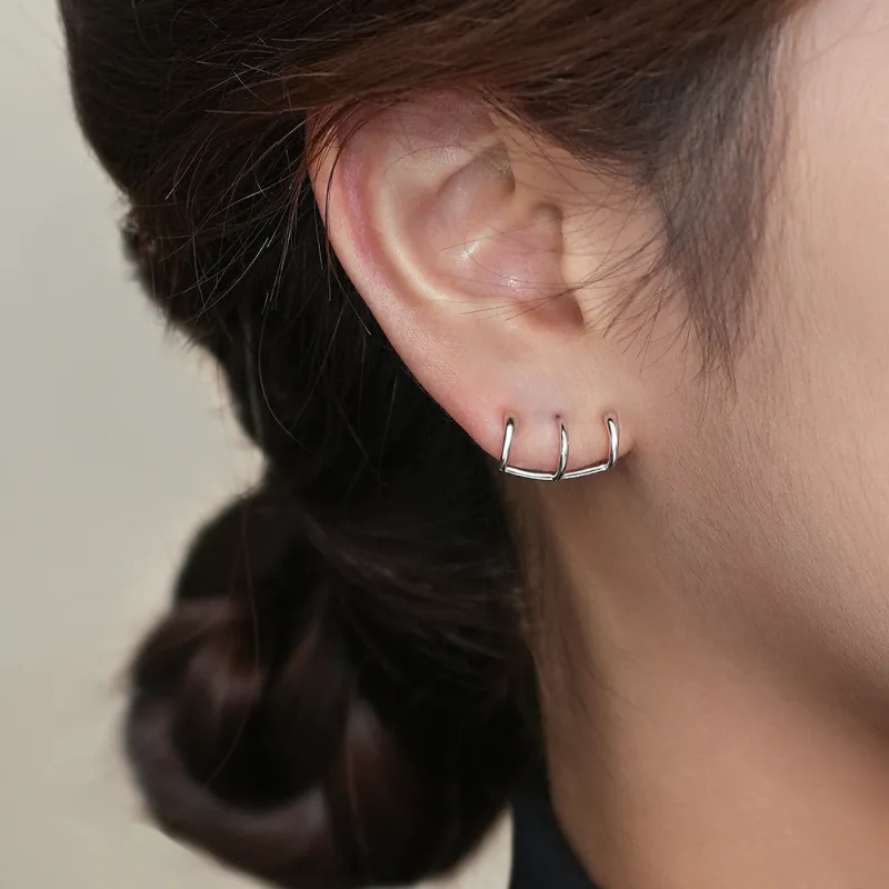 MONI JEWELLERY S925 Silver Clip On Earrings Women's-6