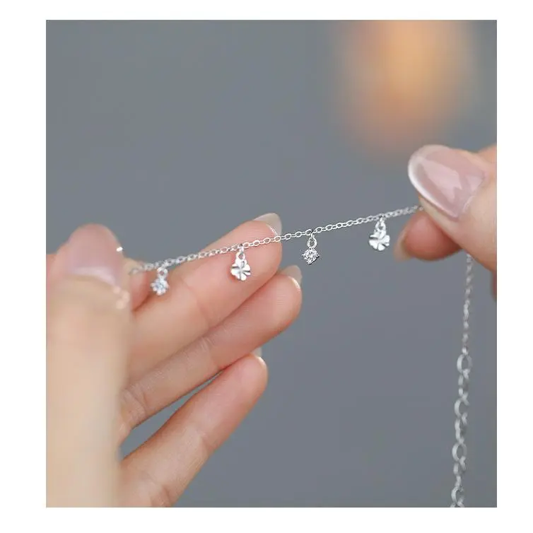 MONI JEWELLERY S999 Silver Anklets Women's-3