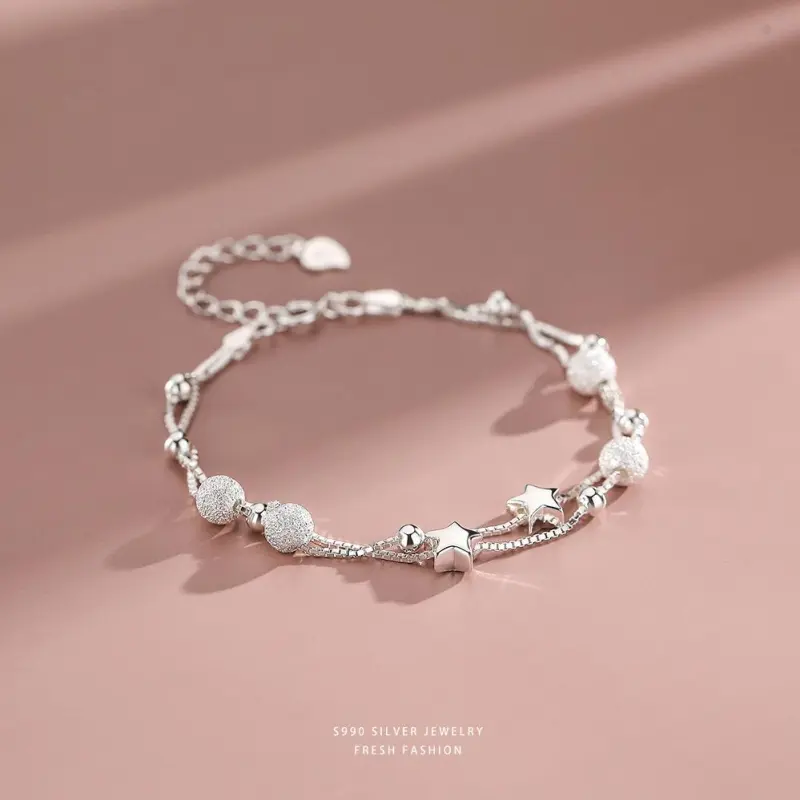 MONI JEWELLERY S990 Fine Silver Bracelets Women's-3
