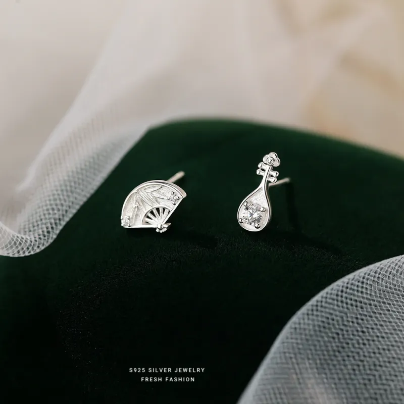 MONI JEWELLERY S925 Sterling Silver Stud Earrings Women's-4