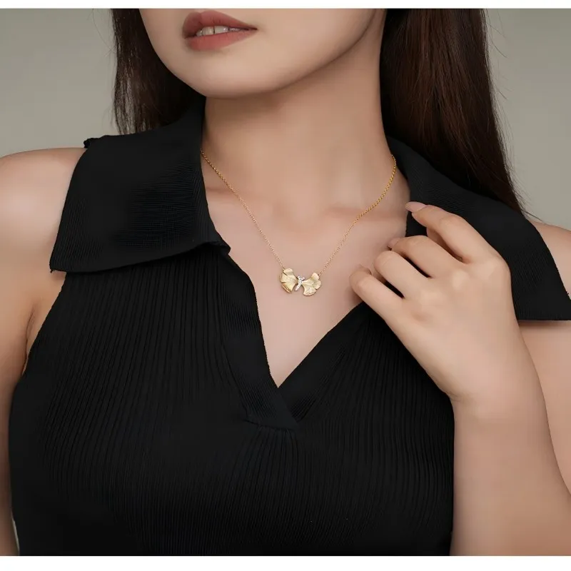 MONI JEWELLERY S925 Silver Necklaces Women's-2