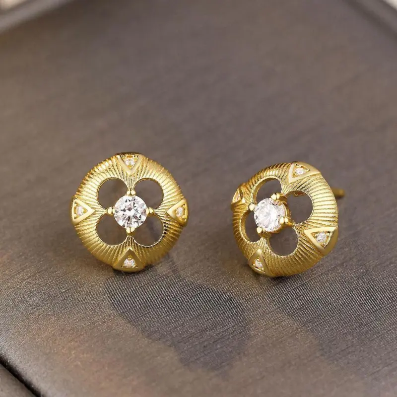 MONI JEWELLERY S925 Silver Stud Earrings Women's-6