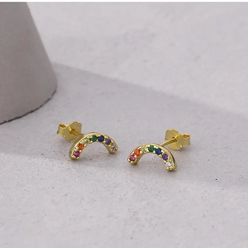 MONI JEWELLERY S925 Sterling Silver Stud Earrings Women's-3