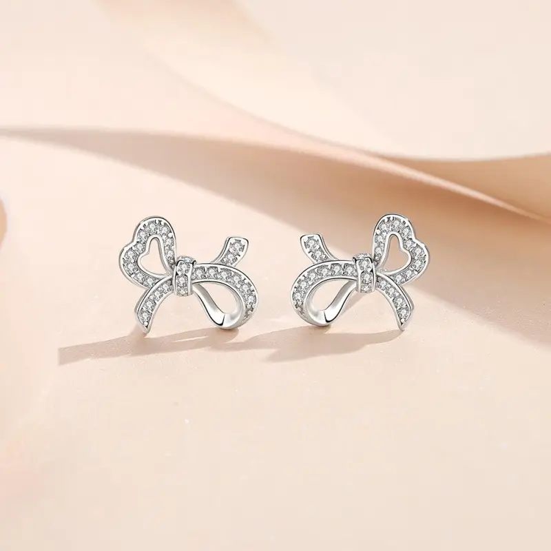MONI JEWELLERY 925 Sterling Silver Stud Earrings Women's-4