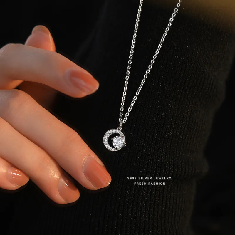 MONI JEWELLERY 999 Fine Silver Necklaces Women's-1