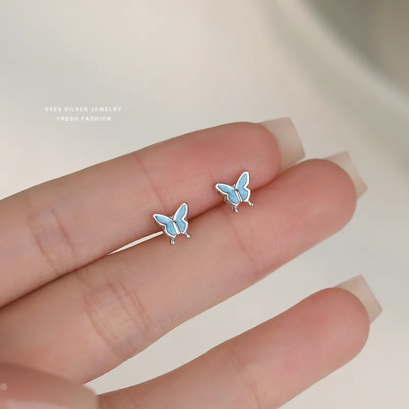 MONI JEWELLERY S925 Silver Stud Earrings Women's-5