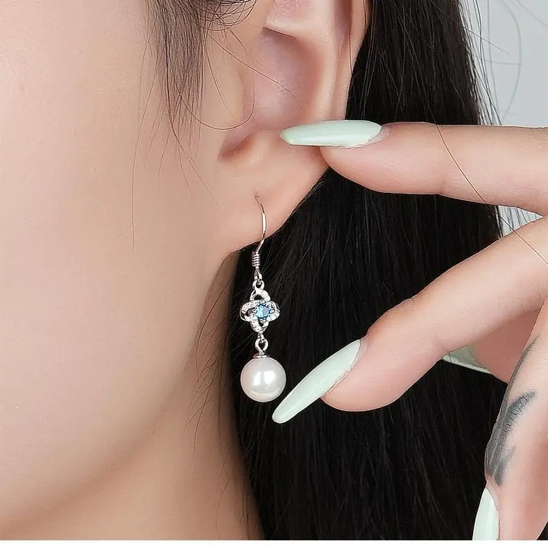 MONI JEWELLERY S999 Silver Earrings Women's-1
