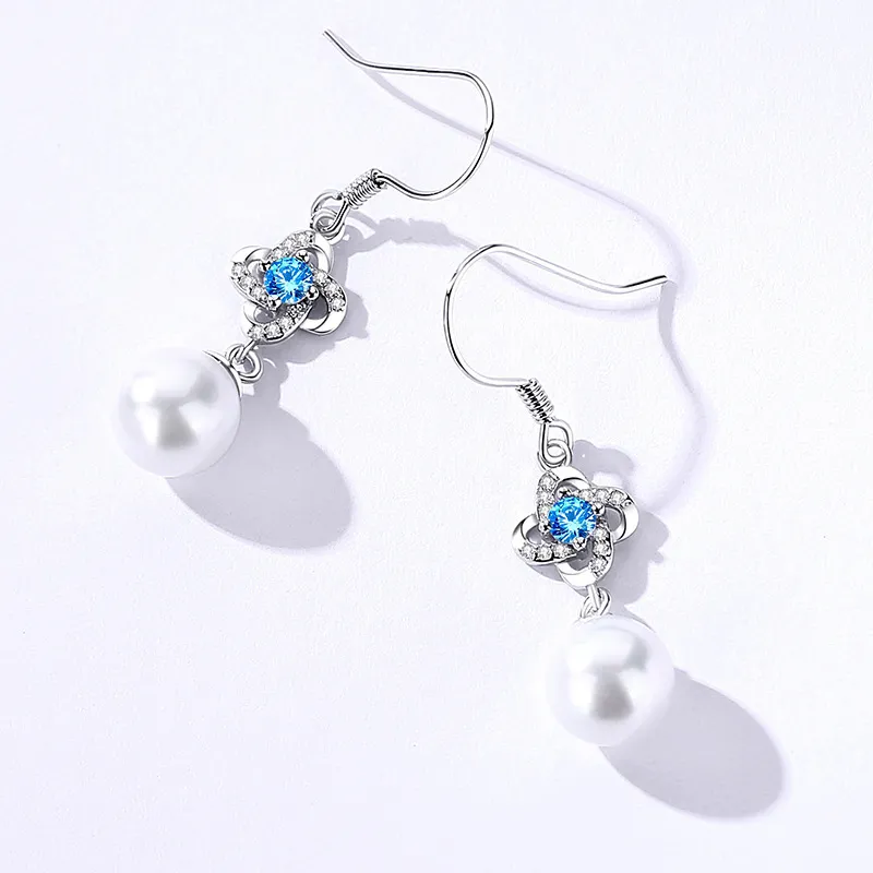 MONI JEWELLERY S999 Silver Earrings Women's-2