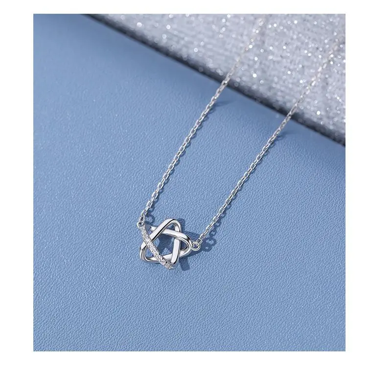 MONI JEWELLERY S925 Silver Necklaces Women's-3