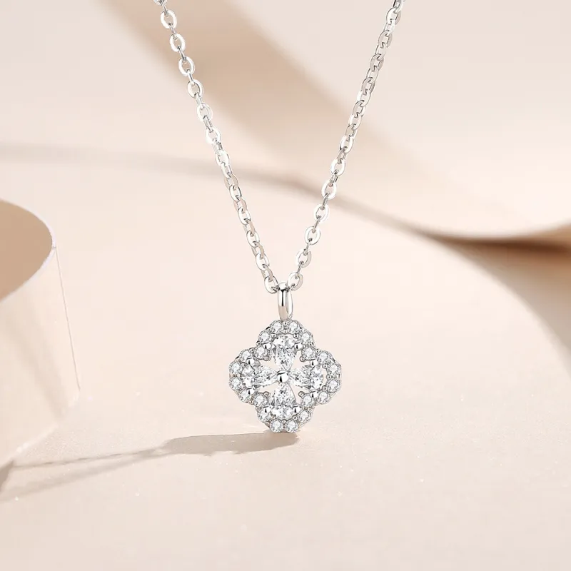 MONI JEWELLERY S925 Silver Necklaces Women's-5