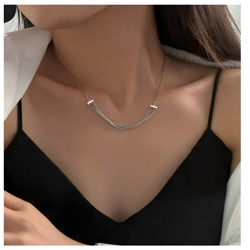 MONI JEWELLERY S925 Silver Necklaces Women's-3