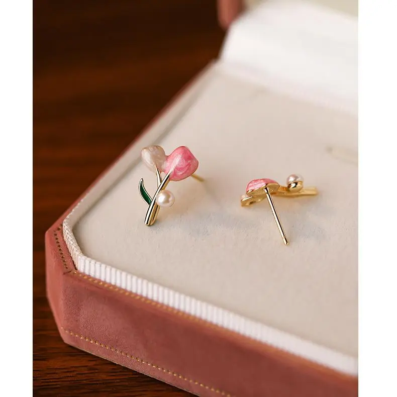 MONI JEWELLERY S925 Silver Stud Earrings Women's-2