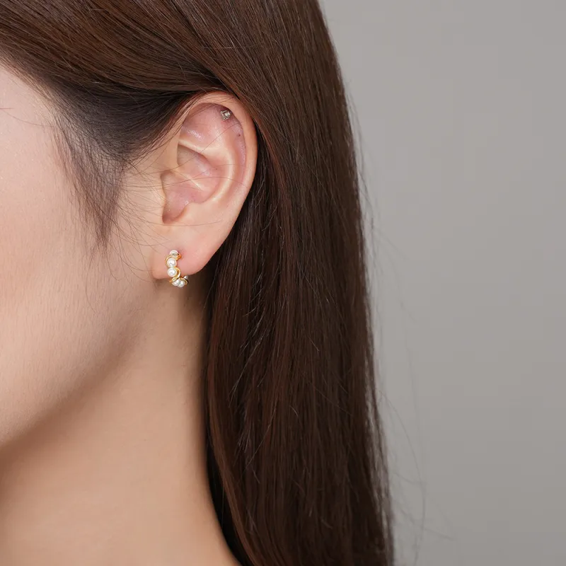 MONI JEWELLERY S925 Silver Earrings Women's-2