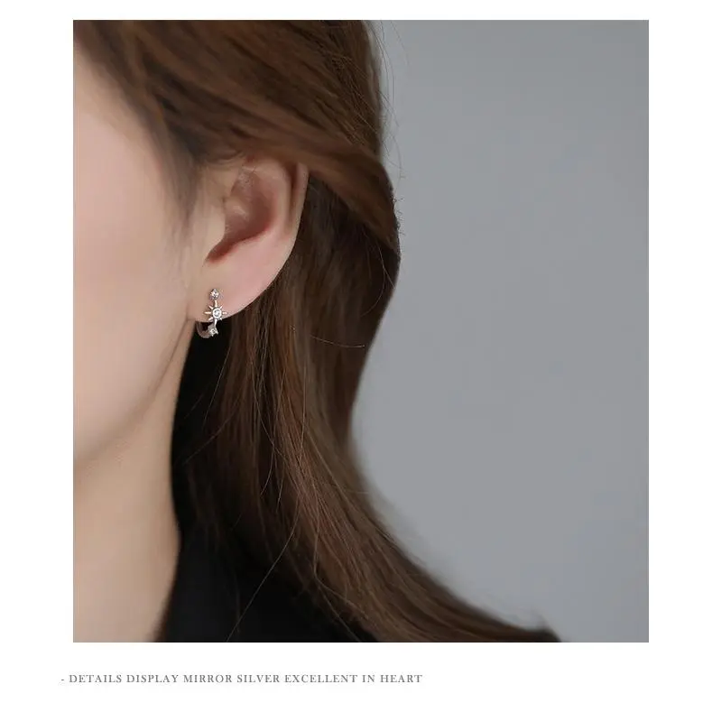 MONI JEWELLERY 925 Sterling Silver Earrings Women's-1