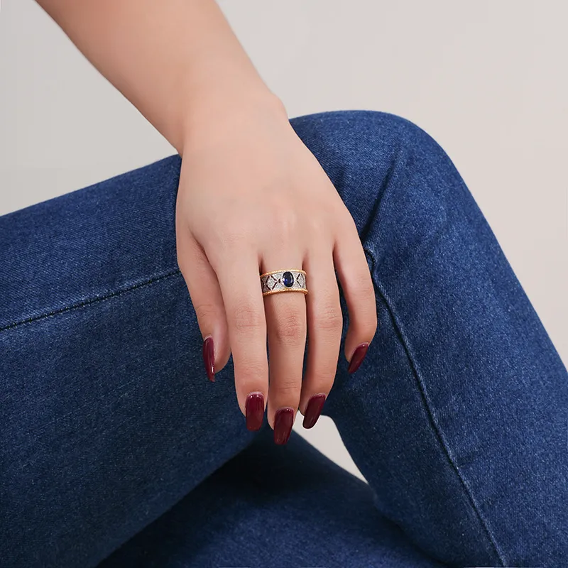 MONI JEWELLERY S925 Silver Rings Women's-5