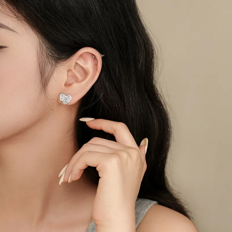 MONI JEWELLERY S925 Sterling Silver Stud Earrings Women's-5