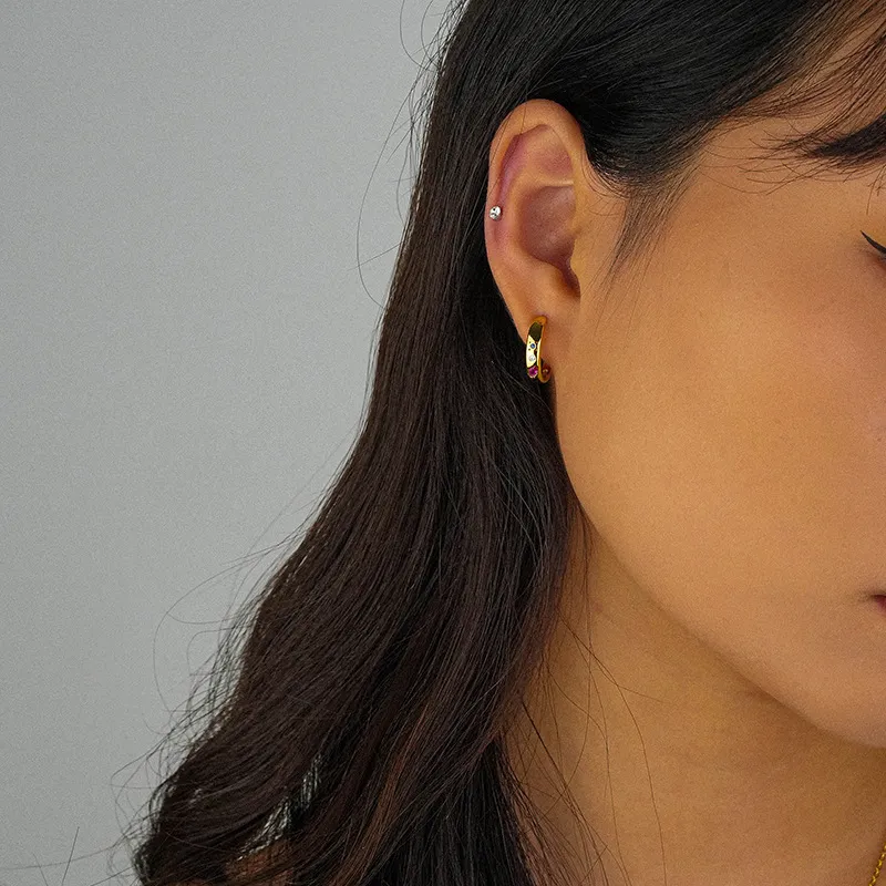 MONI JEWELLERY S925 Silver Earrings Women's-2