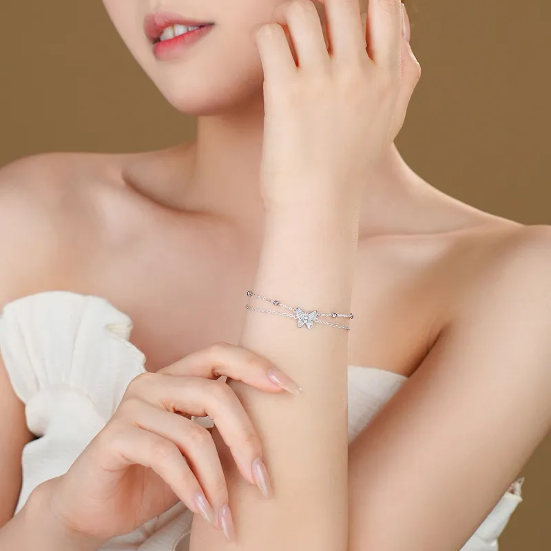 MONI JEWELLERY S925 Silver Bracelets Women's-7