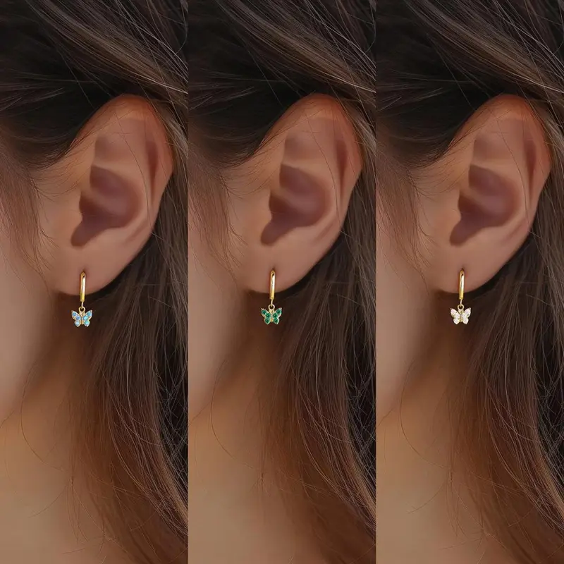 MONI JEWELLERY S925 Sterling Silver Earrings Women's-12