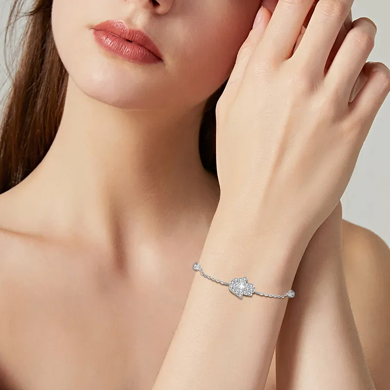 MONI JEWELLERY S925 Silver Bracelets Women's-2