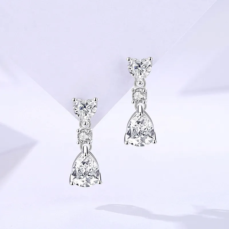 MONI JEWELLERY S925 Silver Earrings Women's-5