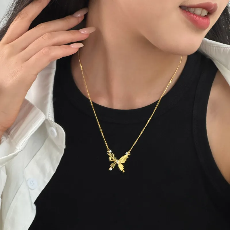MONI JEWELLERY S925 Silver Necklaces Women's-3