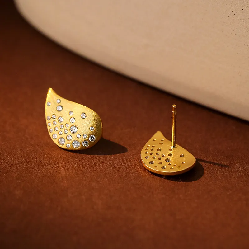 MONI JEWELLERY S925 Silver Stud Earrings Women's-1