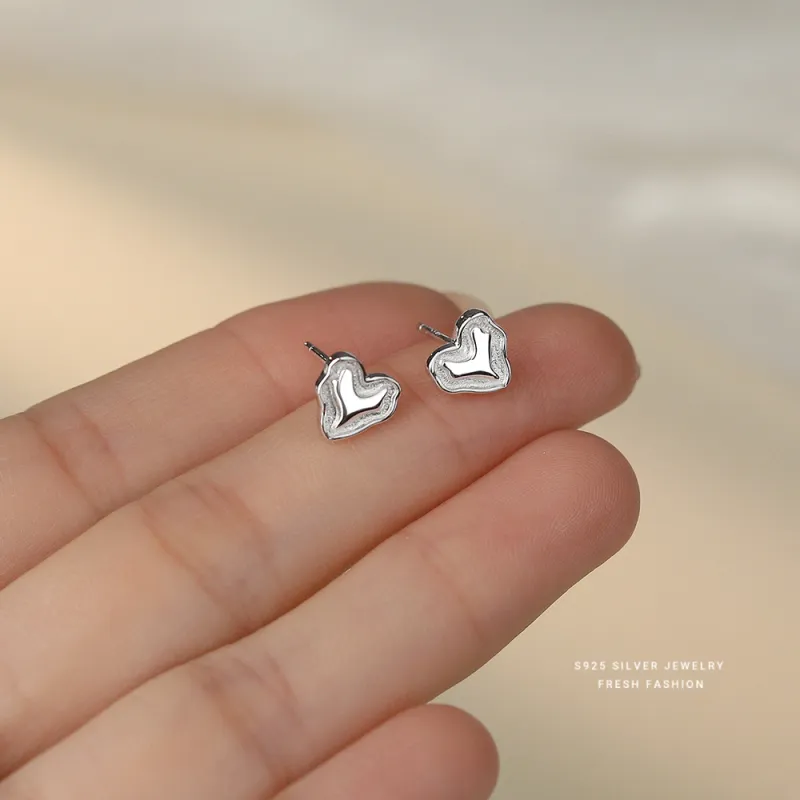 MONI JEWELLERY S925 Silver Stud Earrings Women's-5