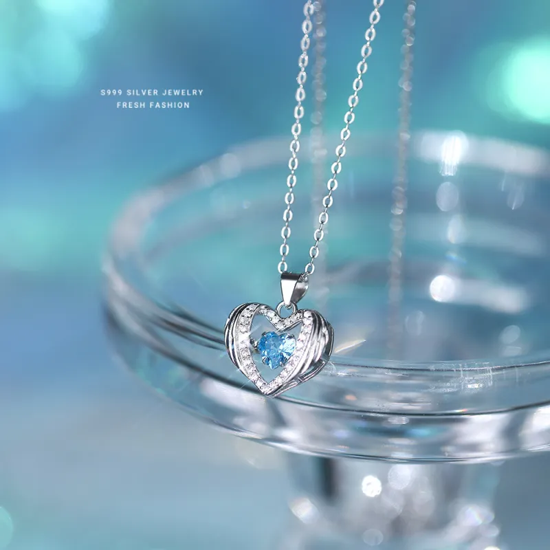 MONI JEWELLERY S999 Fine Silver Necklaces Women's-6