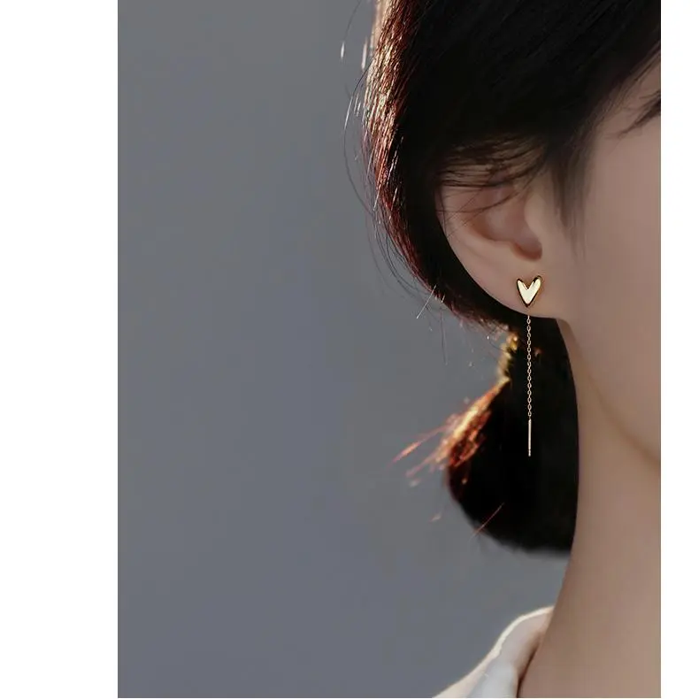 MONI JEWELLERY S999 Fine Silver Drop Earrings Women's-1