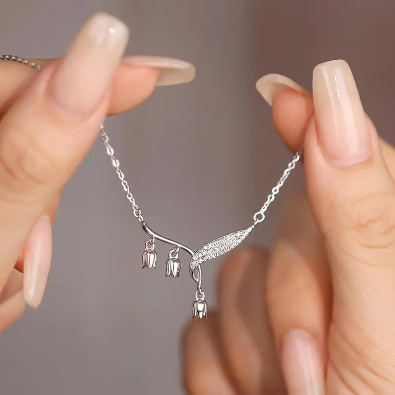 MONI JEWELLERY S925 Silver Necklaces Women's-3