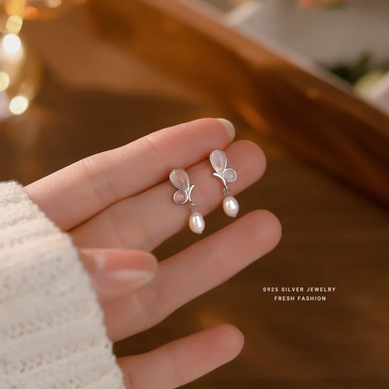 MONI JEWELLERY S925 Sterling Silver Stud Earrings Women's-3