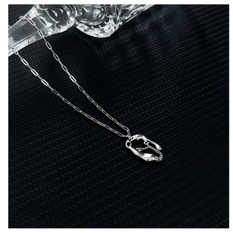 MONI JEWELLERY S925 Silver Necklaces Women's-4