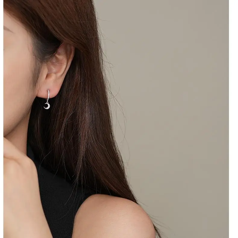 MONI JEWELLERY S925 Silver Earrings Women's-7