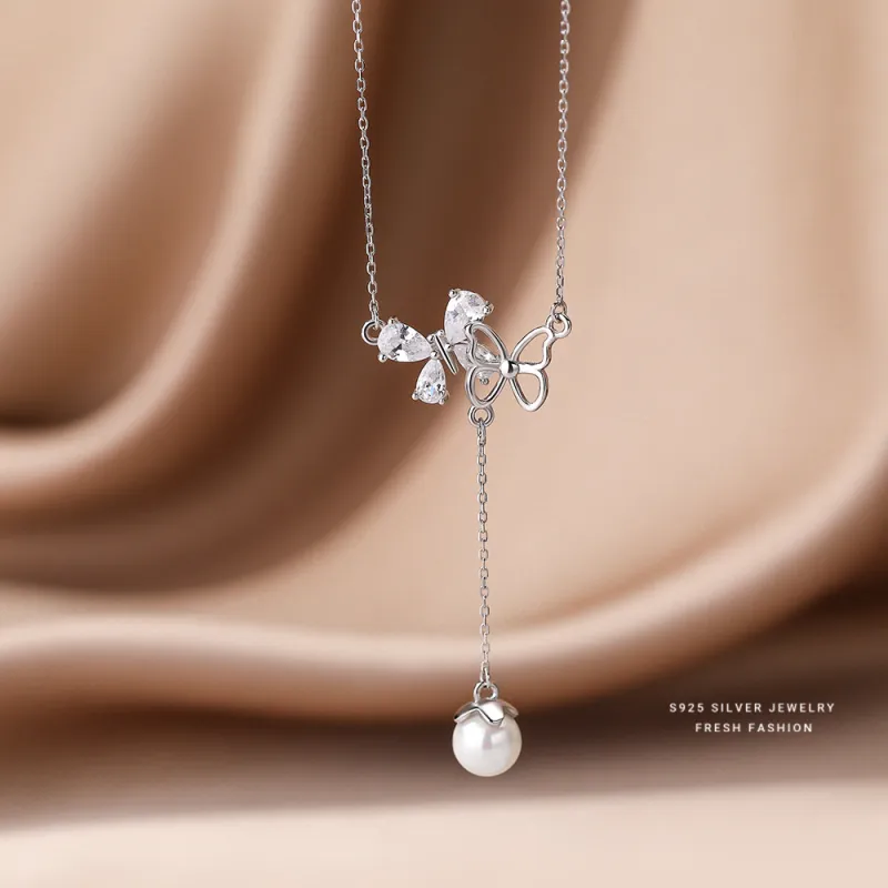 MONI JEWELLERY S925 Sterling Silver Necklaces Women's-4