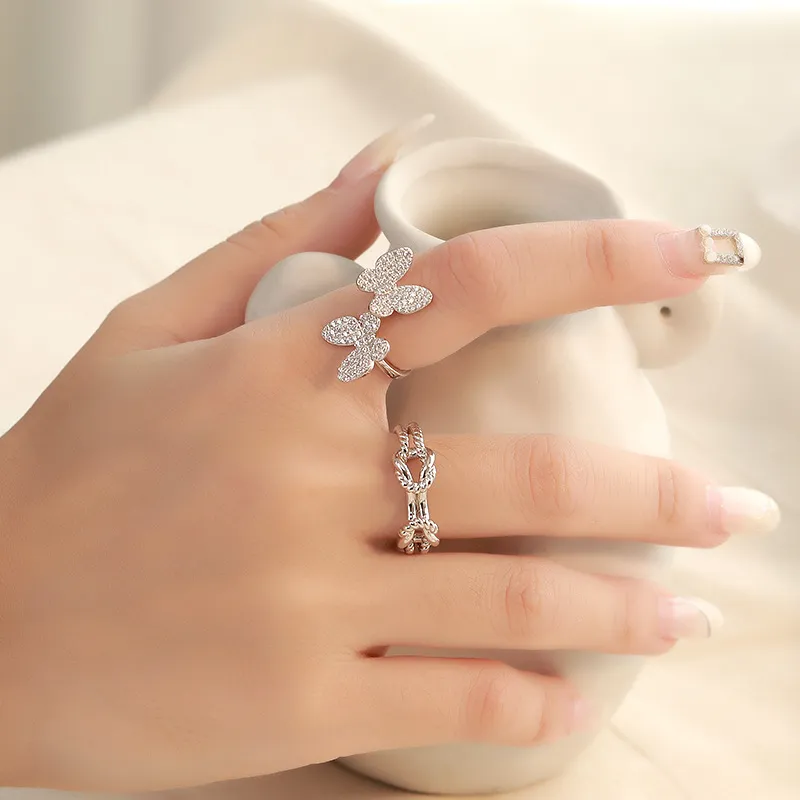 MONI JEWELLERY S925 Sterling Silver Rings Women's-3