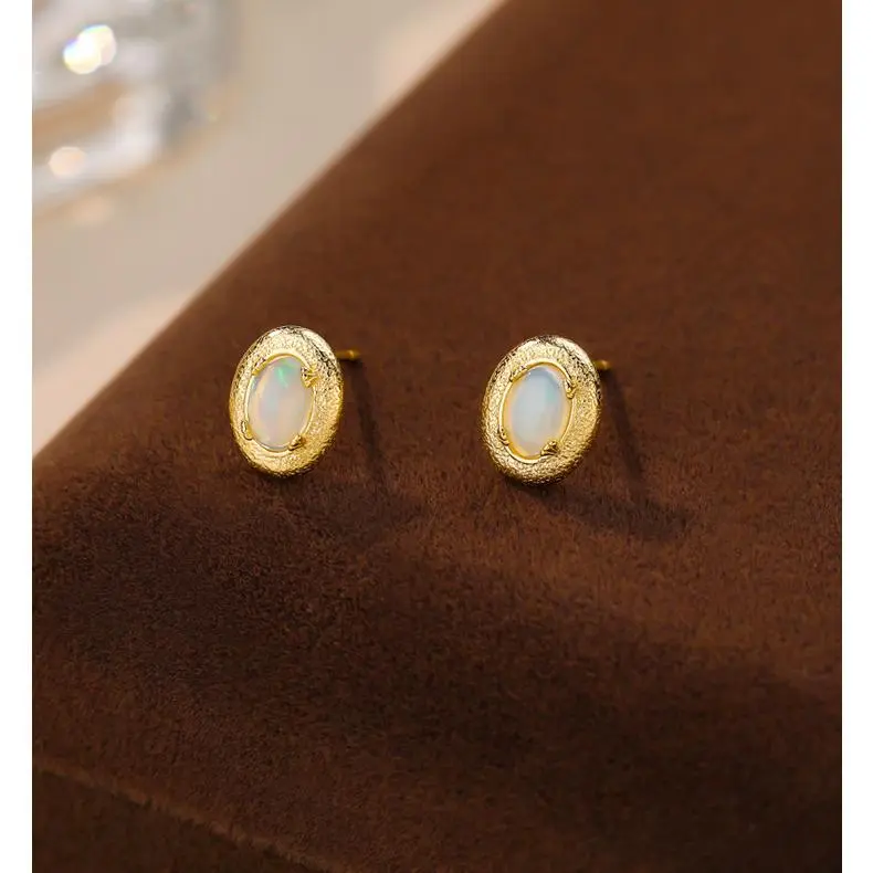 MONI JEWELLERY S925 Silver Stud Earrings Women's-2