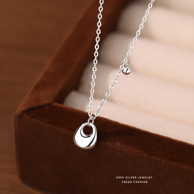 MONI JEWELLERY S999 Fine Silver Necklaces Women's-3