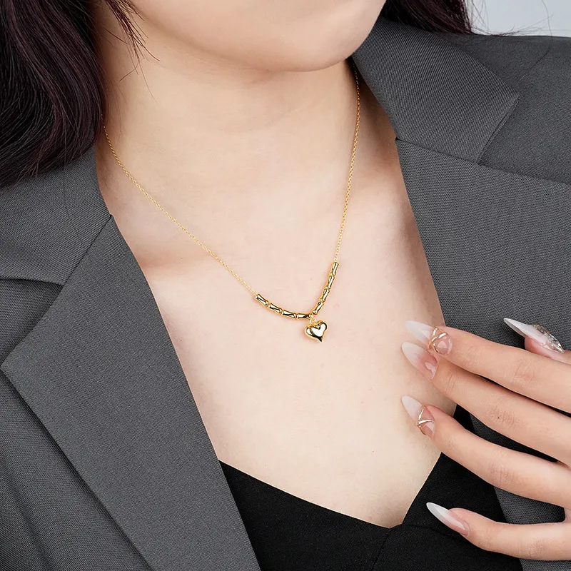 MONI JEWELLERY S925 Silver Necklaces Women's-2